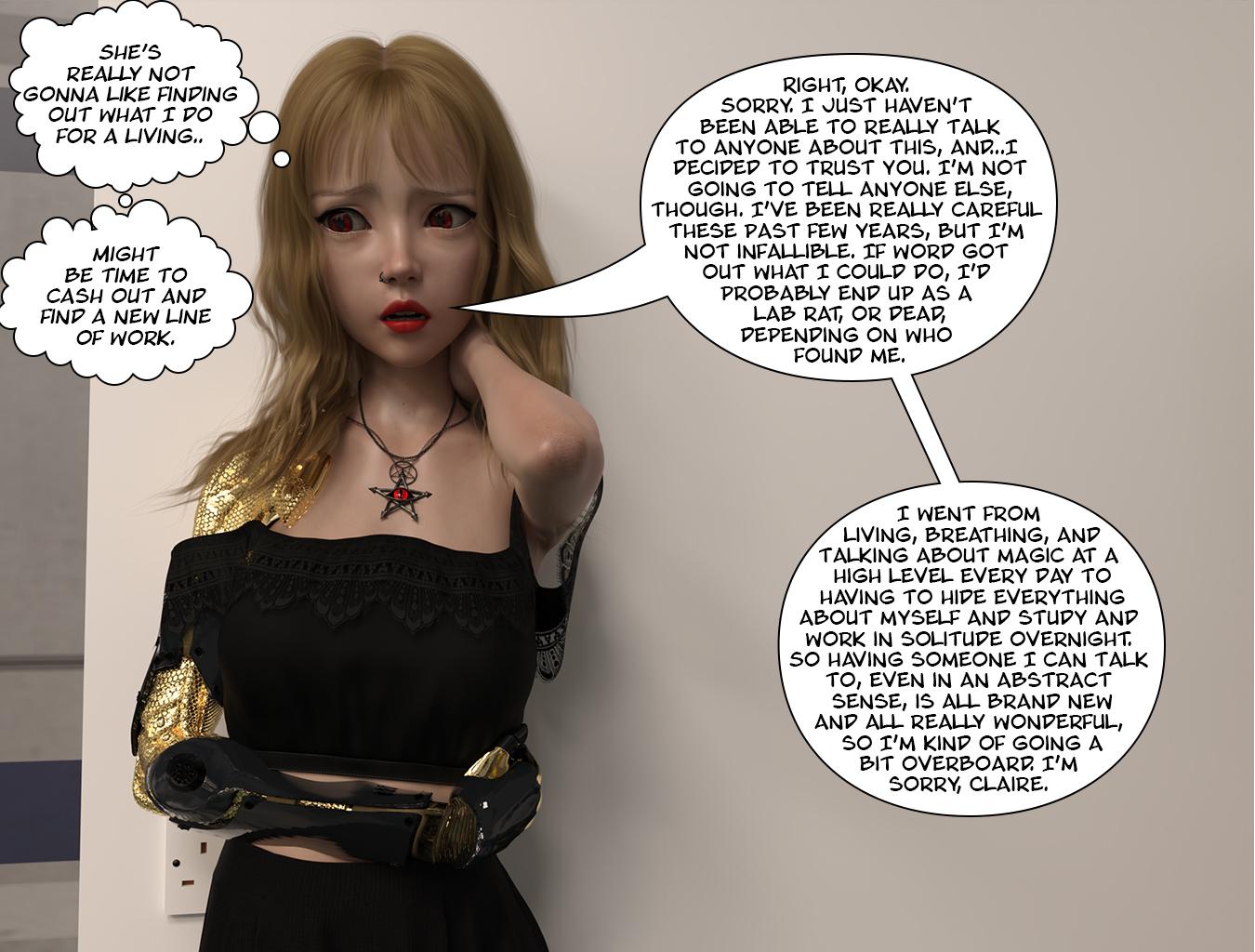 Indistinguishable - Episode 46, Page 2: Indistinguishable – 11/16/2021 - Read the room, Jade..
